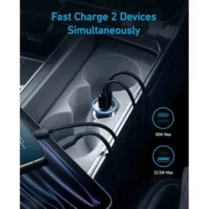 Anker 323 Car Charger 52.5W A2735 - Black