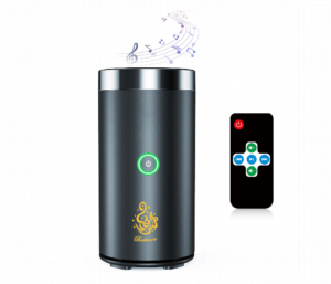 Rechargeable Electric Bukhoor Burner With Bulit-In Speaker With Remote Control - Bs-08