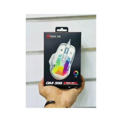 Xtrike Me Gm-319 Rgb Gaming Mouse 6400 Dpi White