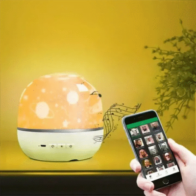 Rotating quran speaker